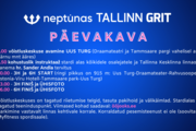 JUHEND: Neptunas Tallinn Grit 2024