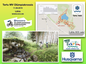 Husqvarna Eesti Olümpiakrossi karikasari V etapp/ 4. Lähte XCO/Tartu MV Olümpiakrossis