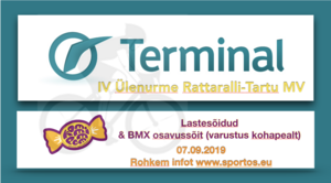 Tartu Terminali IV Ülenurme Rattaralli- Tartu MV ühisstart